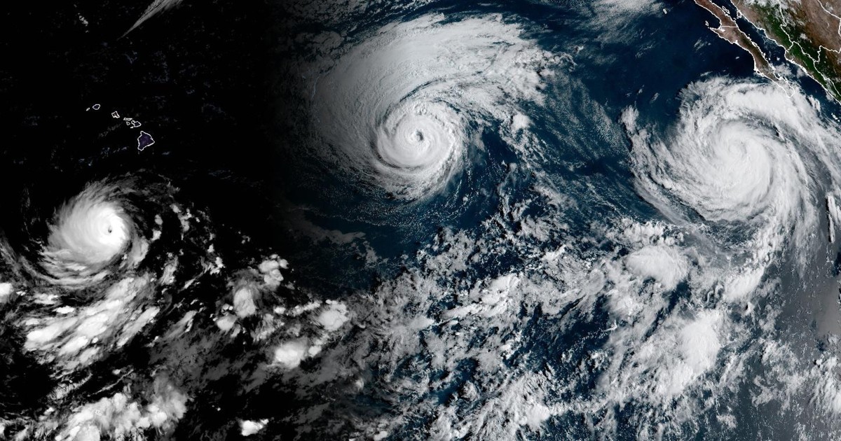 3 hurricanes in the Pacific show the power of El Niño