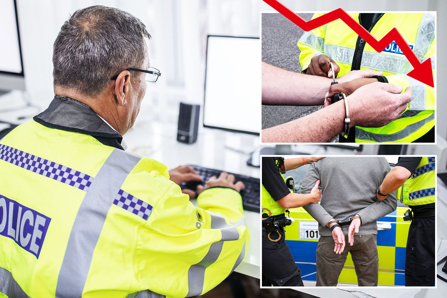 40% of coppers didn’t make a SINGLE arrest last year as critics blast decline of the traditional bobby on the beat