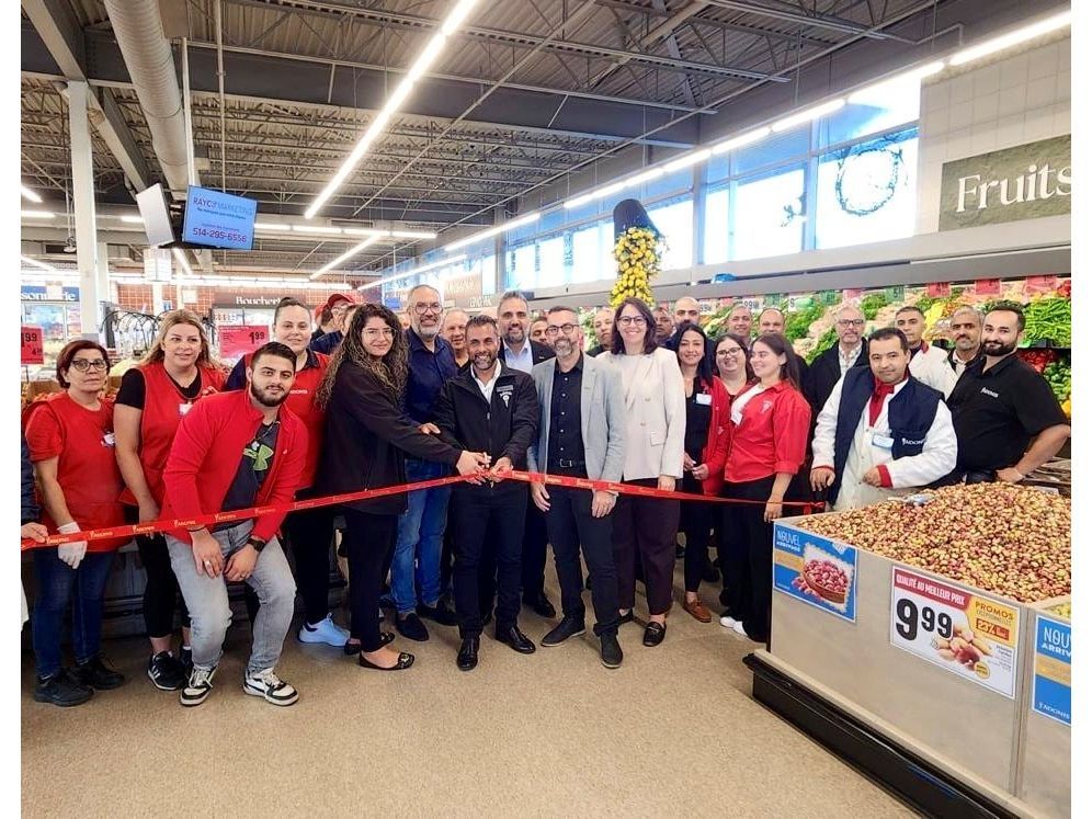 A Fresh New Look for Adonis Mediterranean Market on Sauvé Street