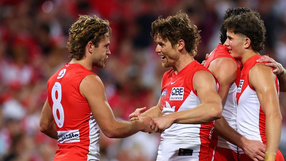AFL finals: Sydney Swans name Dane Rampe as stand-in captain for preliminary final clash against Fremantle