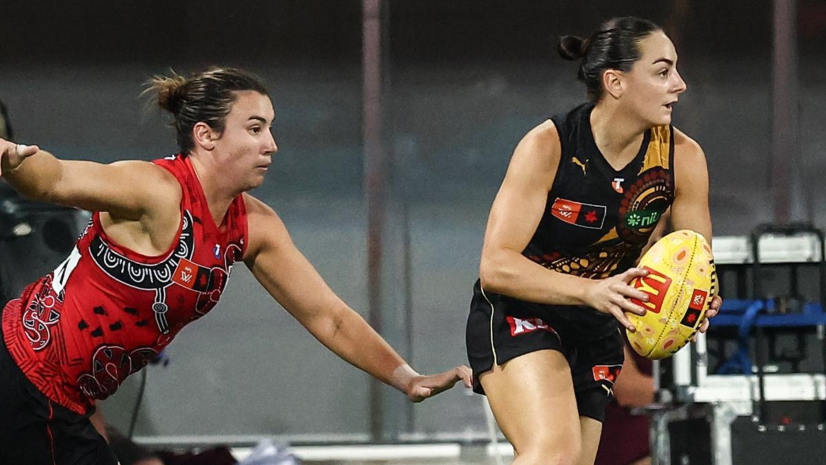 AFLW: Richmond star Monique Conti ruled out of clash against Fremantle Dockers