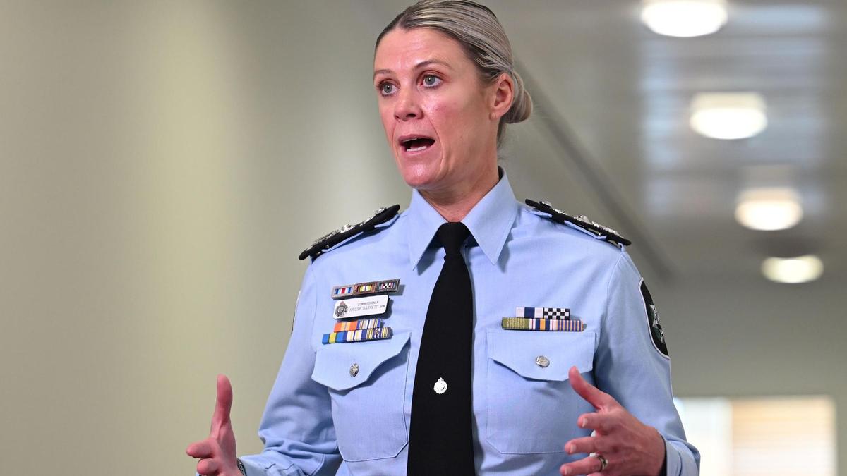 AFP chief calls for national ‘conversation’ amid drug-fuelled gang violence