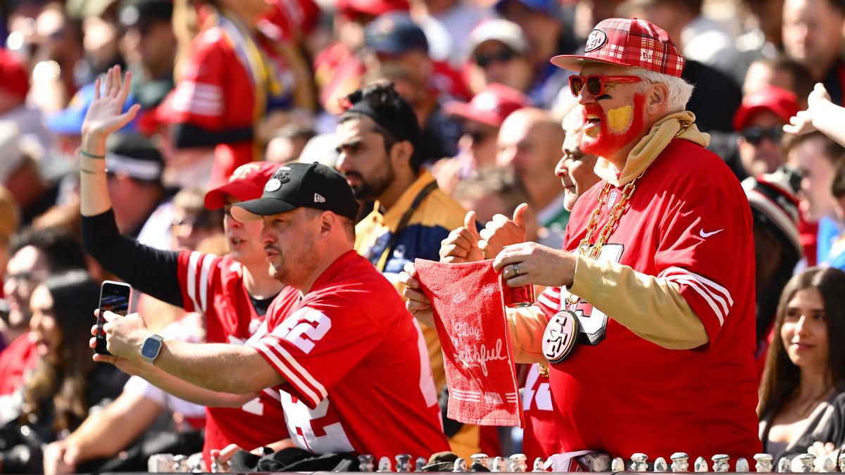 Aaron Kirby: San Francisco 49ers new legion of fans turns LA Rams into Melbourne villains