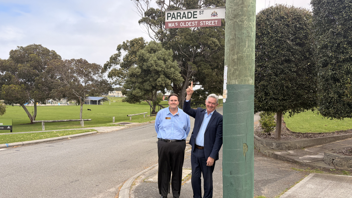 Albany 2026: Parade Street recognised as WA’s oldest street with new signage marking 200 year colonial history
