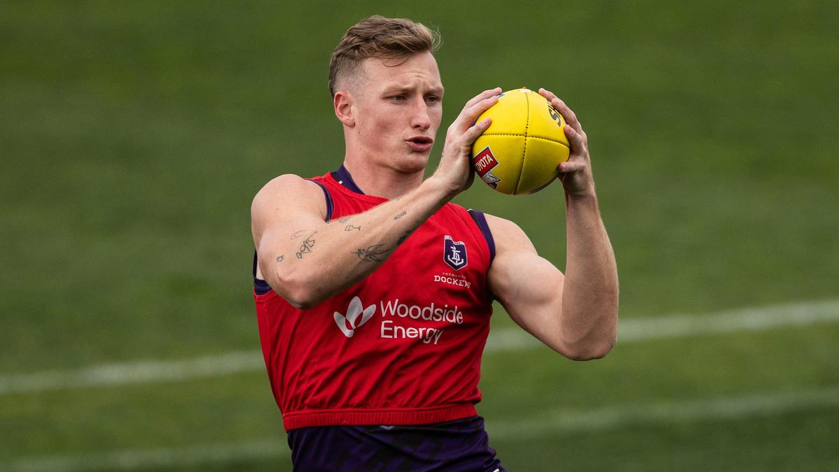 Angry Fremantle Dockers forward Josh Treacy is ready to take frustrations out on Geelong with physical display