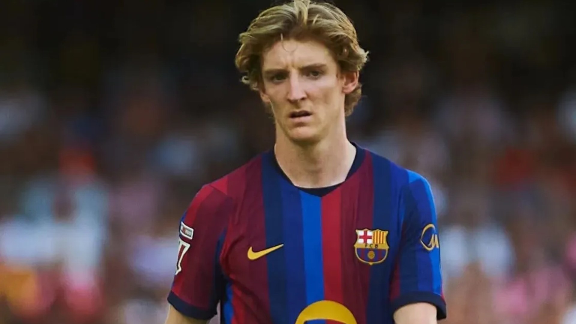 Anthony Gordon joins two Premier League legends in history books as England star lays on ANOTHER assist for Barcelona