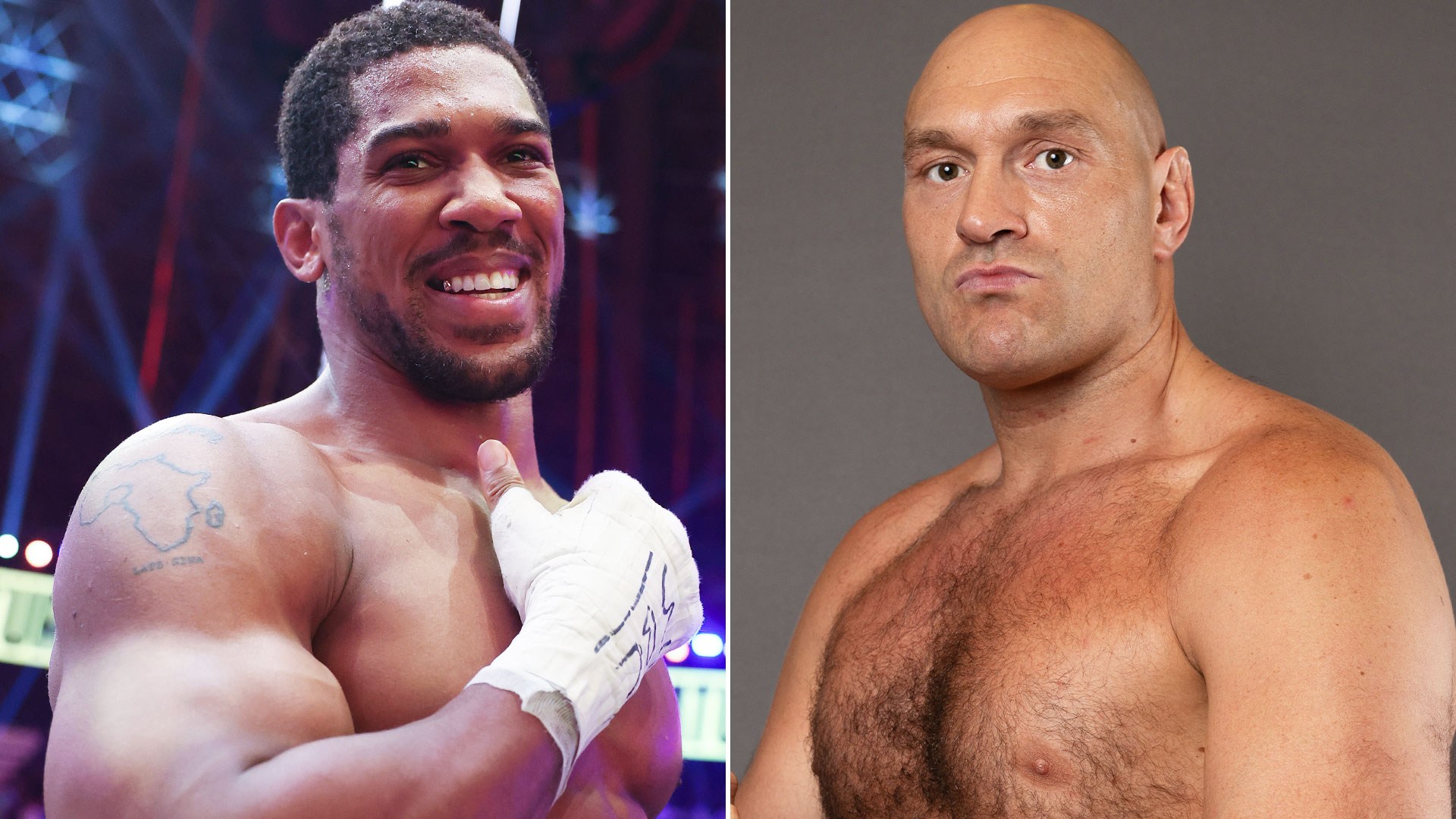Anthony Joshua and Tyson Fury take HUGE step in finally agreeing their Battle of Britain fight… but in America