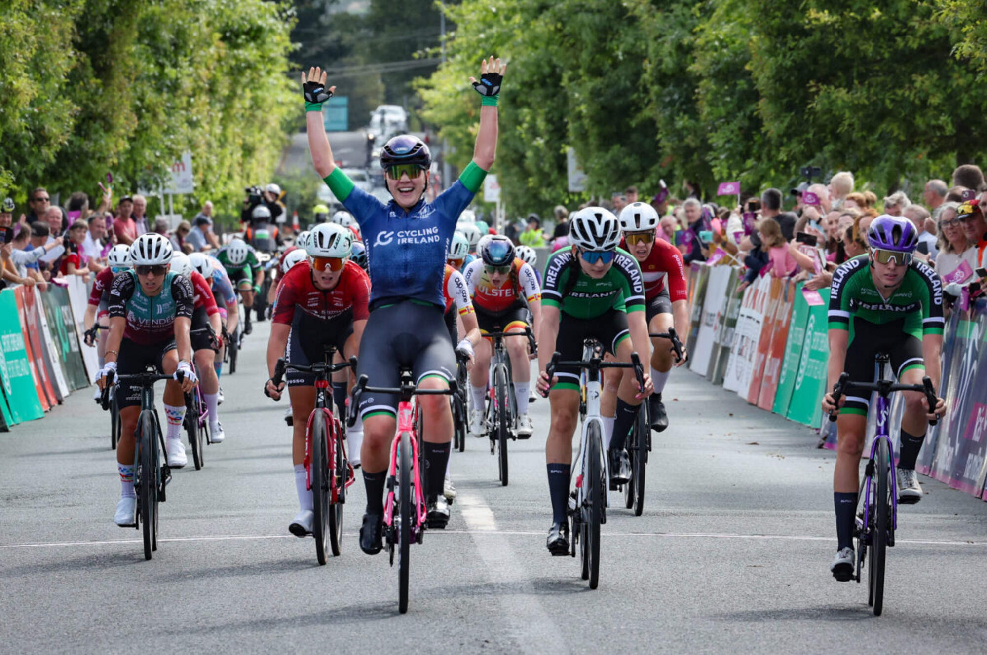 Aoife O'Brien takes Rás na mBan lead after Team Ireland clean sweep in Gorey