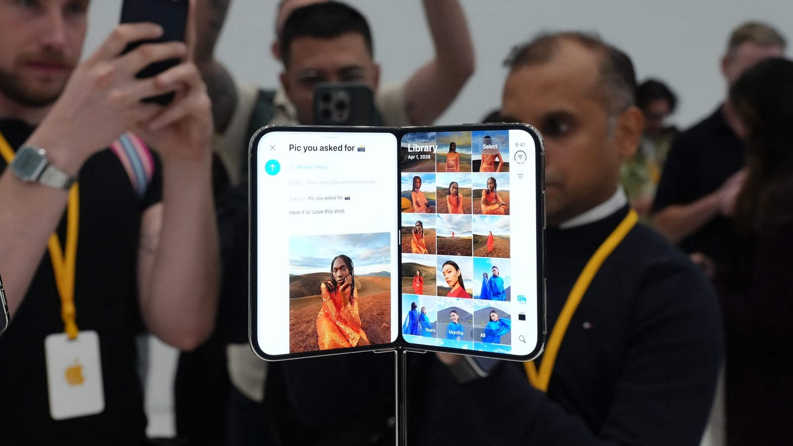 Apple unveils first foldable smartphone iPhone Duo