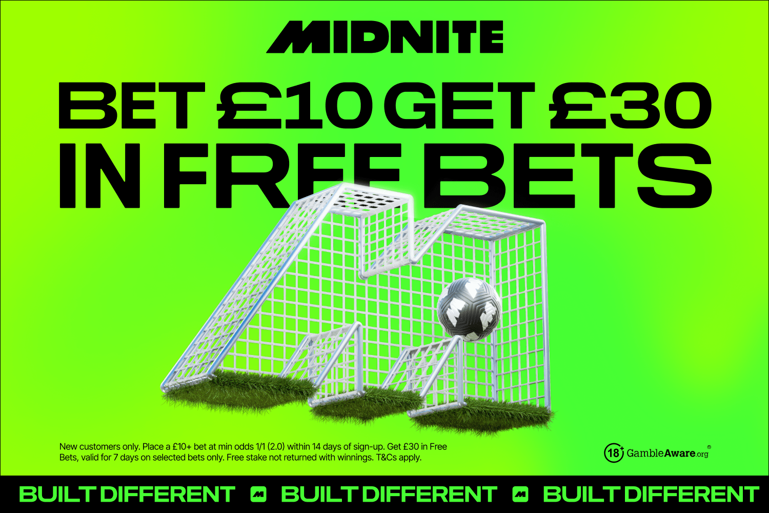 Arsenal vs Chelsea | Premier League offer: Get £30 in free bets with Midnite