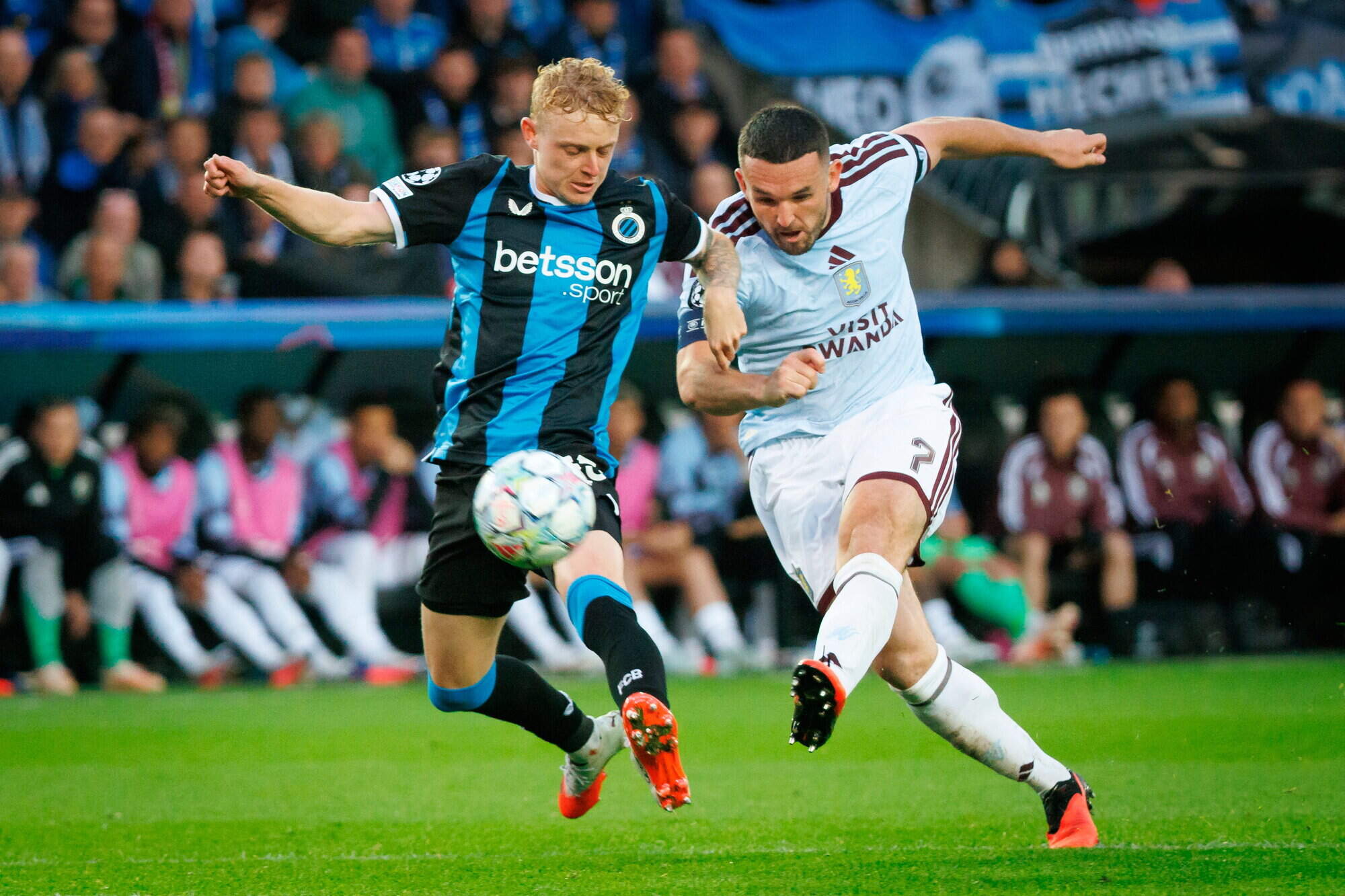 Aston Villa kick off Champions League by winning five-goal thriller in Bruges
