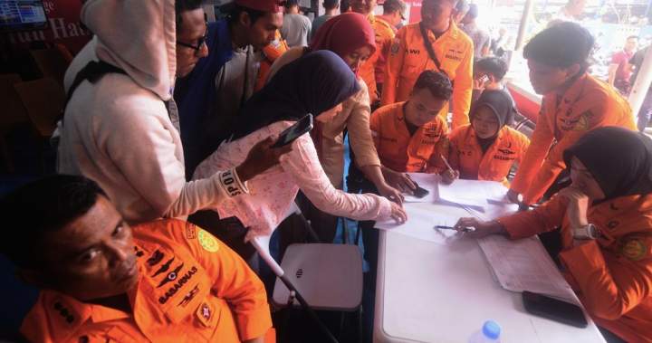 At least 129 missing, 6 dead after ferry overturns in Indonesia’s Java sea