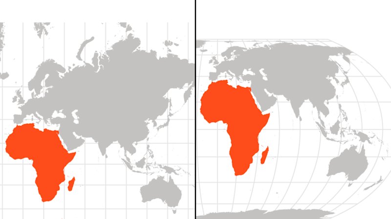 Australia and Africa expand, North America and Europe shrink: UN adopts new world map