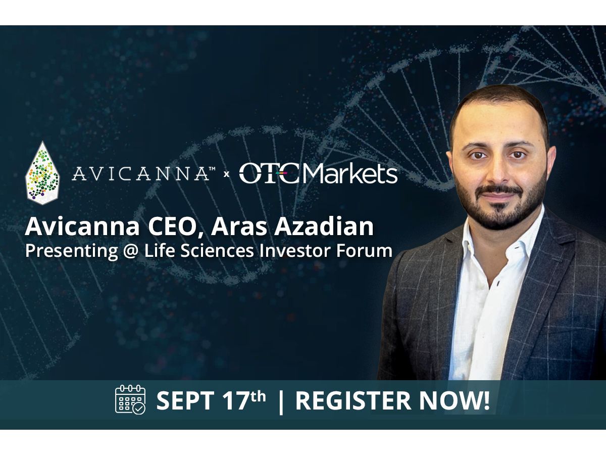 Avicanna to Present at a Life Sciences Investor Forum on September 17, 2026