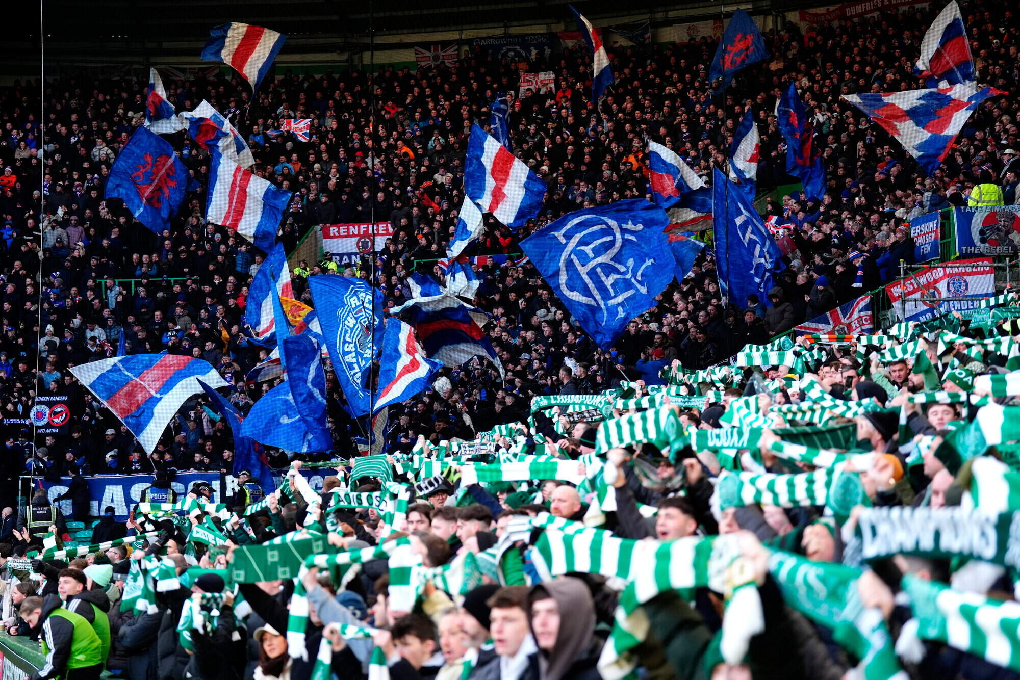 Away fans banned from Old Firm Scottish Premiership matches this season