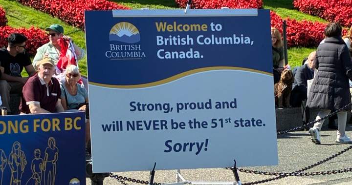 B.C. unveils new border signs: ‘We will never be the 51st state’