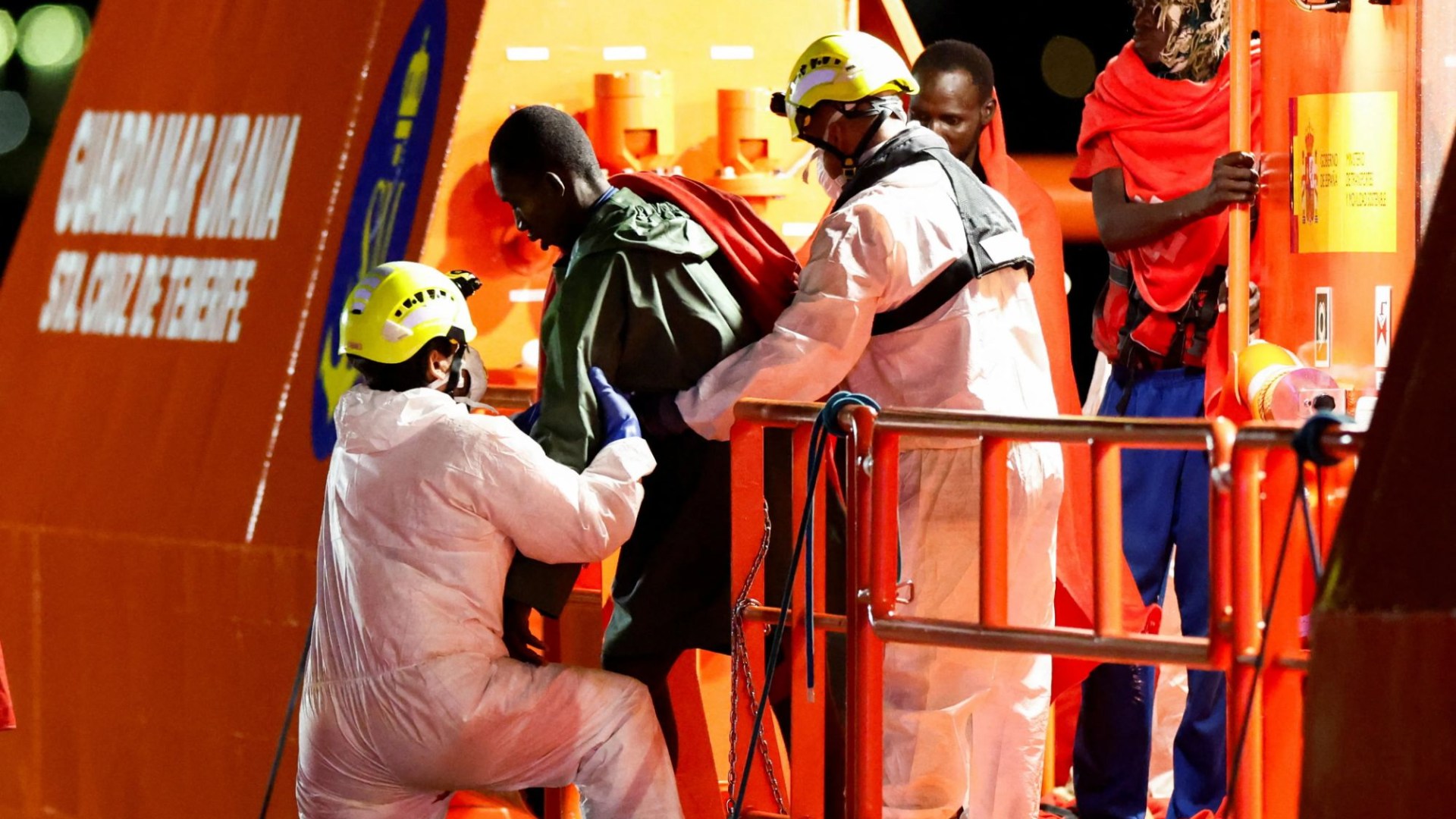 Baby among at least 80 found dead on small boat off Canary Islands after 26 days at sea