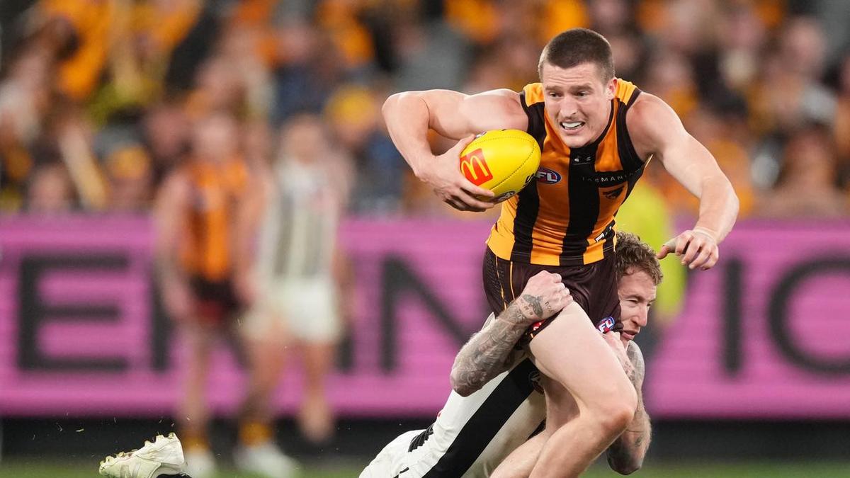 'Backing myself': Hawk flying with better AFL mindset