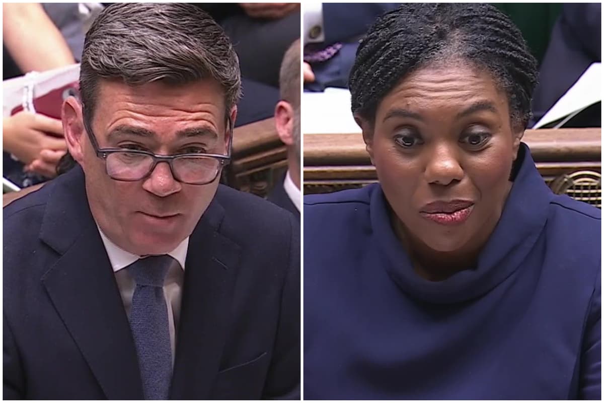 'Be a leader, not a people-pleaser': Kemi Badenoch rips into Andy Burnham's spending plans at PMQs
