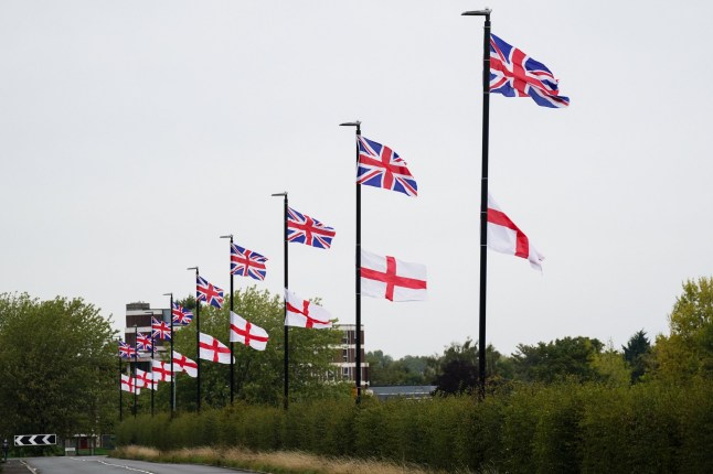 Birmingham council to spend £2,600,000 removing England flags from streets