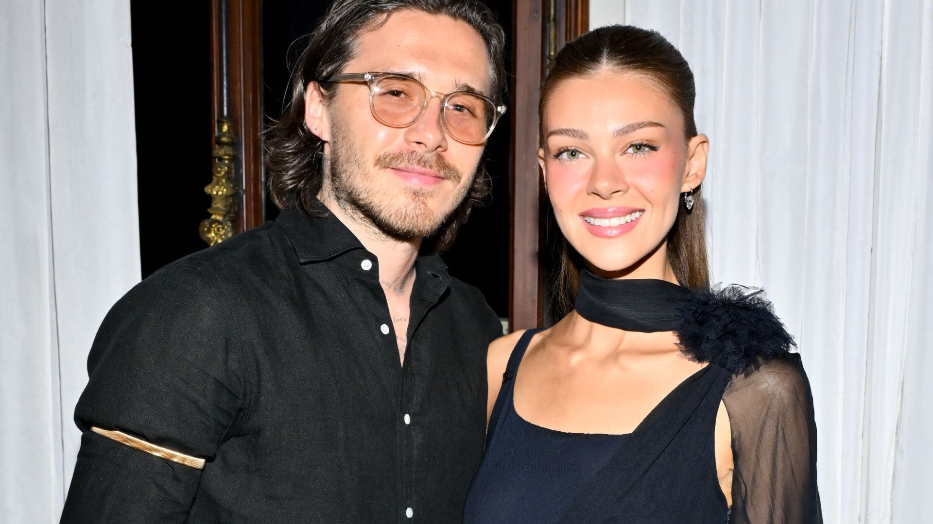 Brooklyn Beckham proudly supports wife Nicola after Venice Film Festival debut joining Pamela Anderson at glitzy party