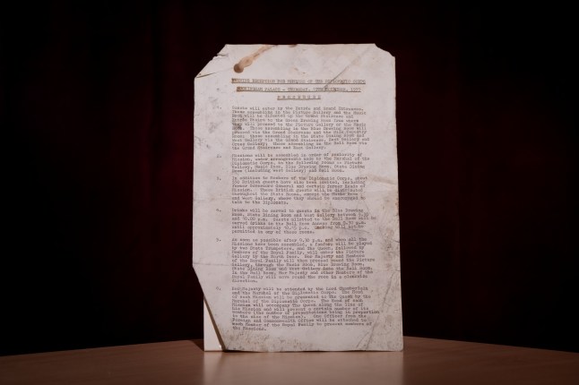 Buckingham Palace’s hidden treasures uncovered by workmen