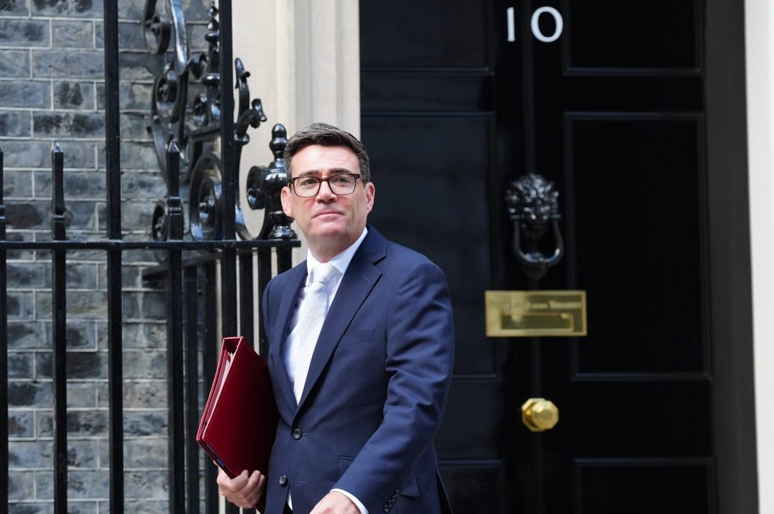 Burnham says the government is central to his ‘triple helix’ plan for growth