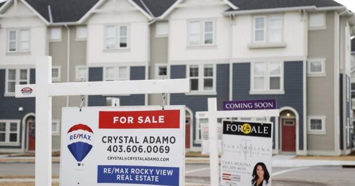 Calgary home sales fall 16% in August, overall prices down year-over-year