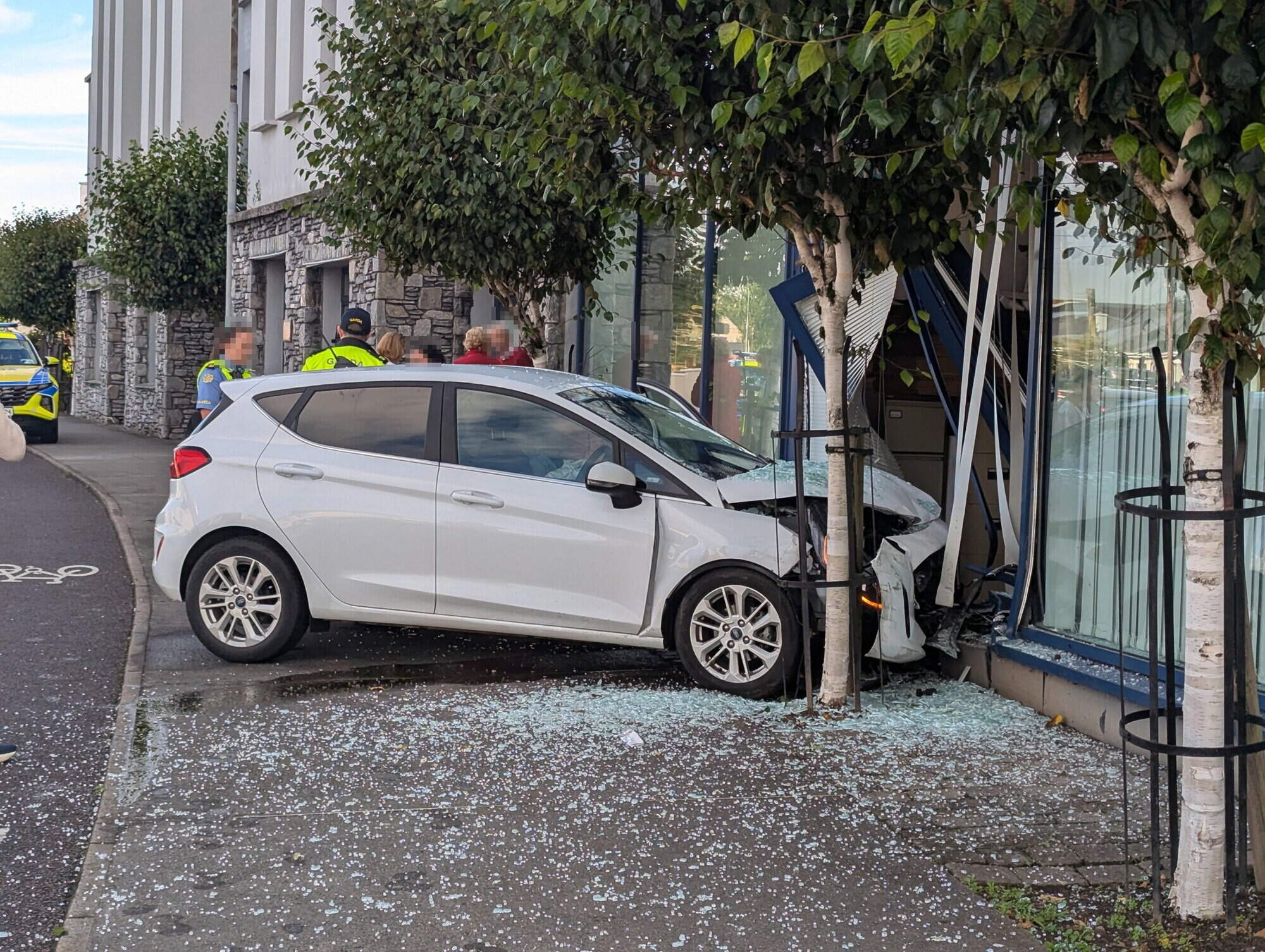 Car smashes through window of local business in Tralee