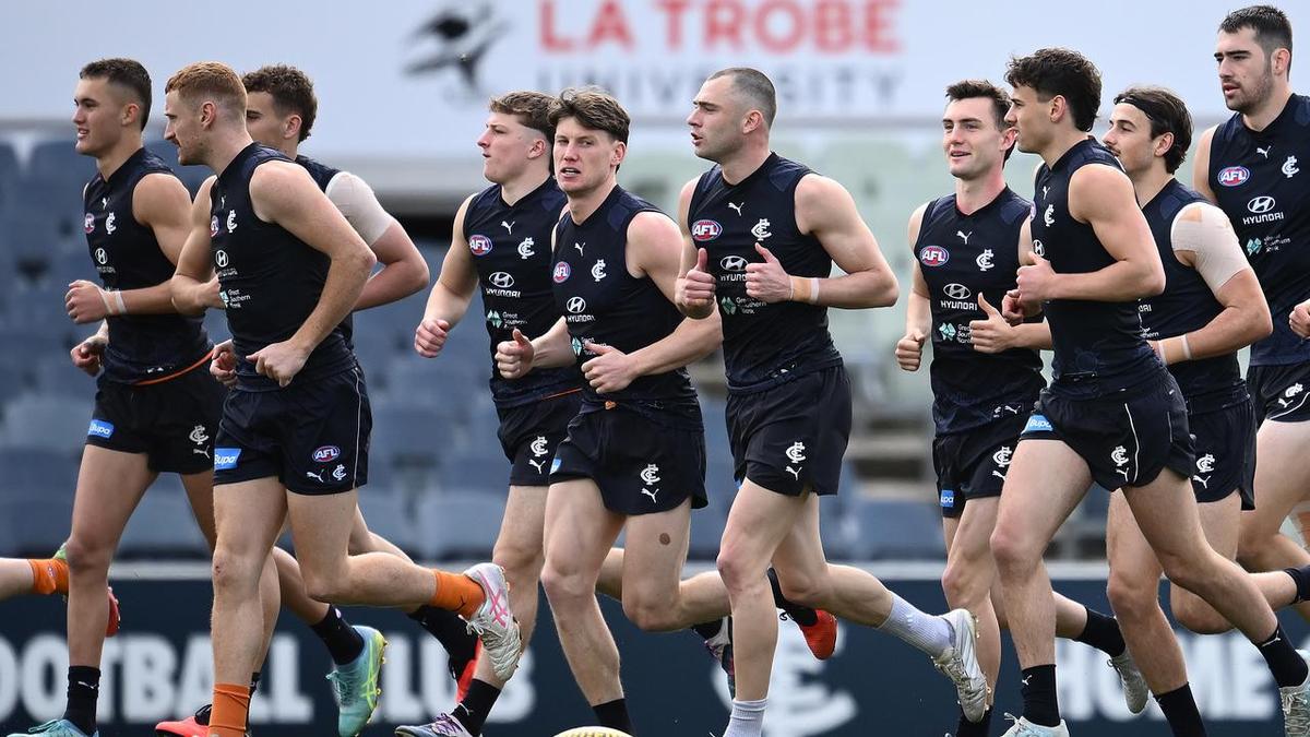 Carlton forward pushes for return, defender in doubt