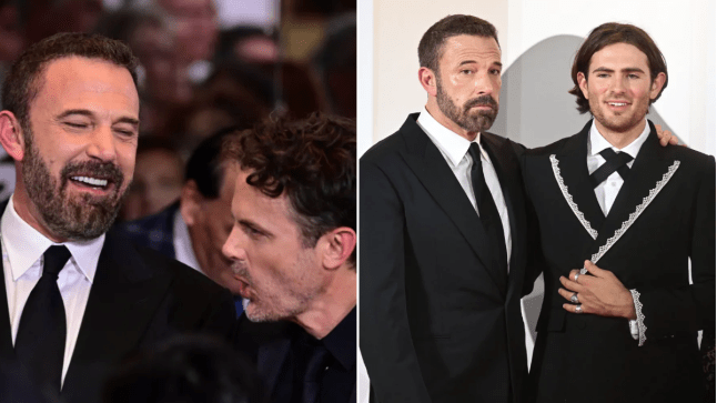 Casey Affleck’s son Indiana, 22, is spitting image of his dad in rare red carpet appearance