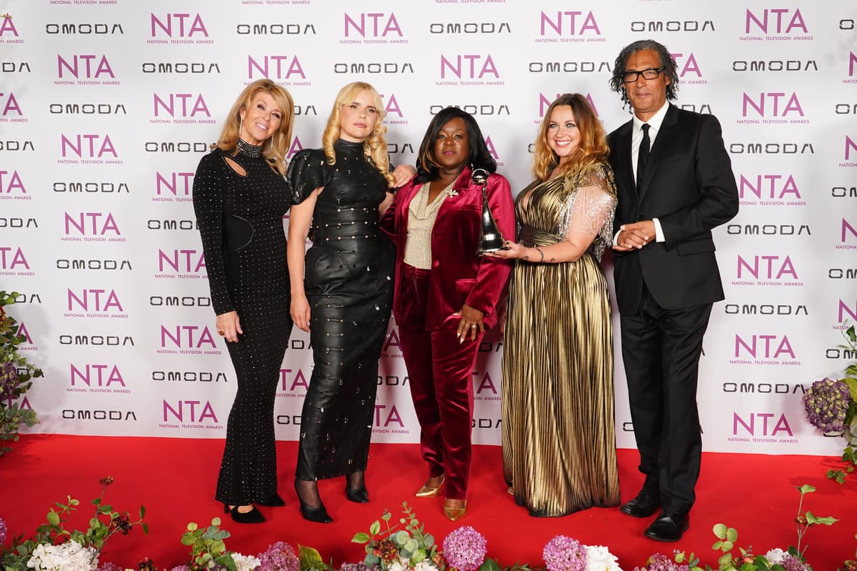 Celebrity Traitors celebrated for ‘male tenderness’ at NTAs