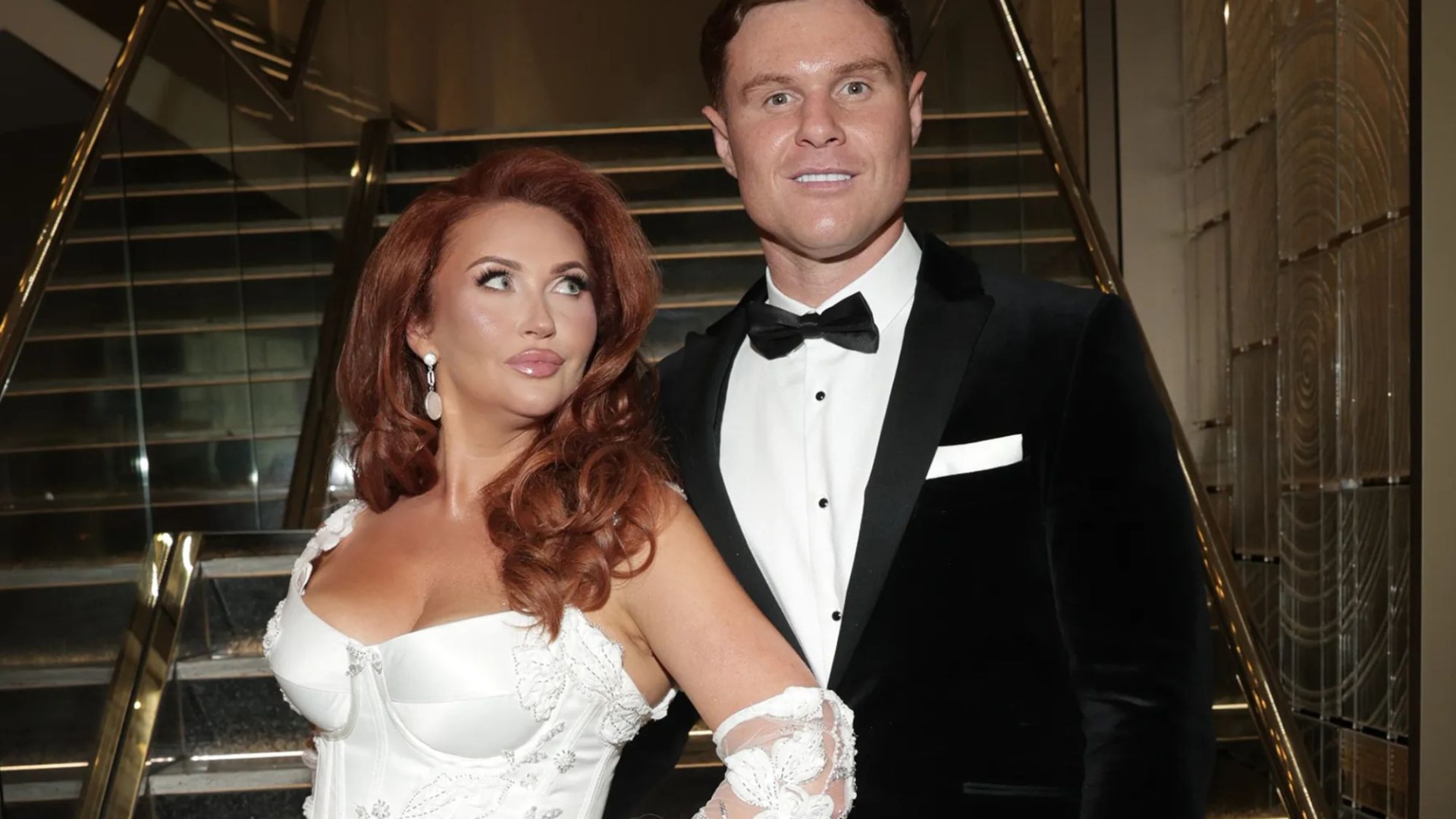 Charlotte Dawson breaks her silence after being spotted ‘rowing’ with fiancé Matt Sarsfield after boozy NTAs bash