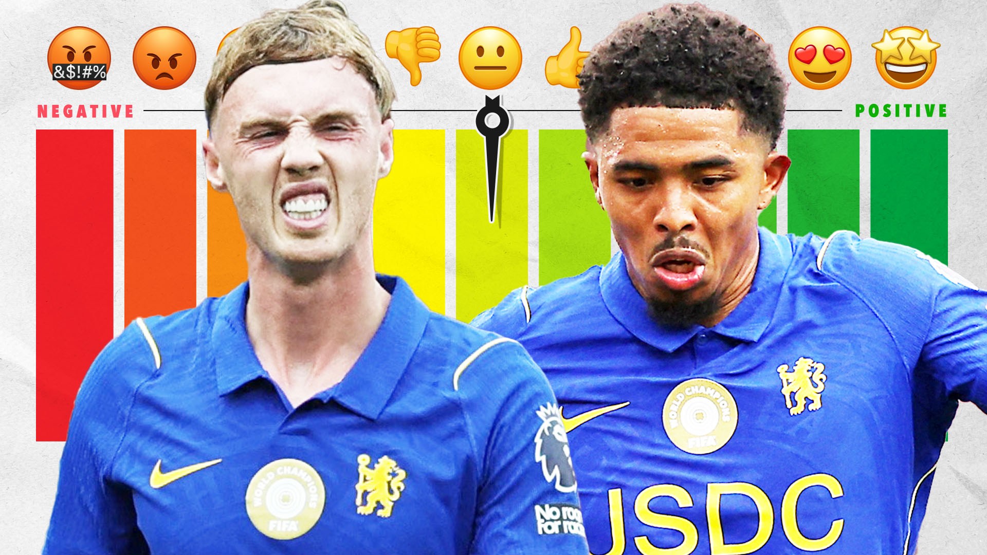 Chelsea ratings: Steadfast Wes Fofana holds his ground despite Arsenal scoring twice as Cole Palmer bullied out of game
