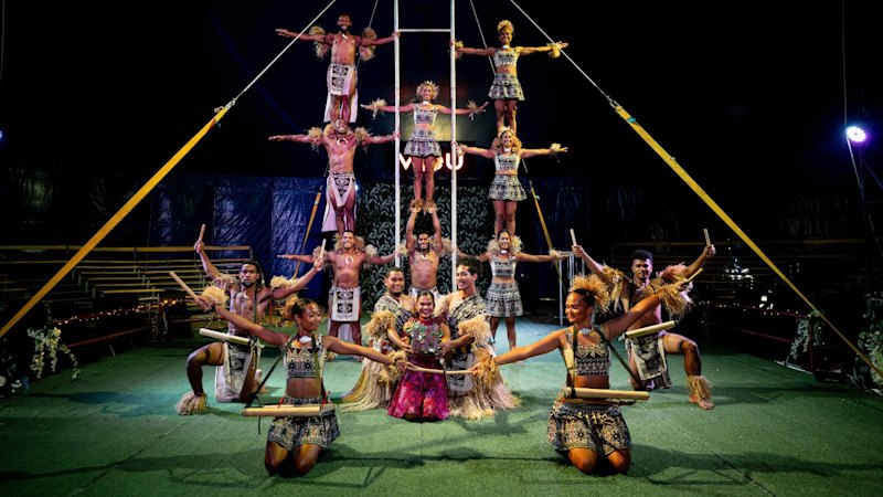Cirque in a grass skirt: Fijian Flying Circus gives aerial acrobatics a Pacific island twist