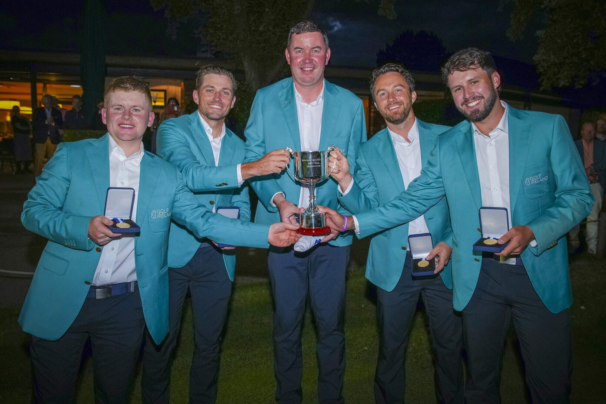 Co Louth golfer Gerard Dunne helps Ireland to European Mid-Amateur Men’s Team title