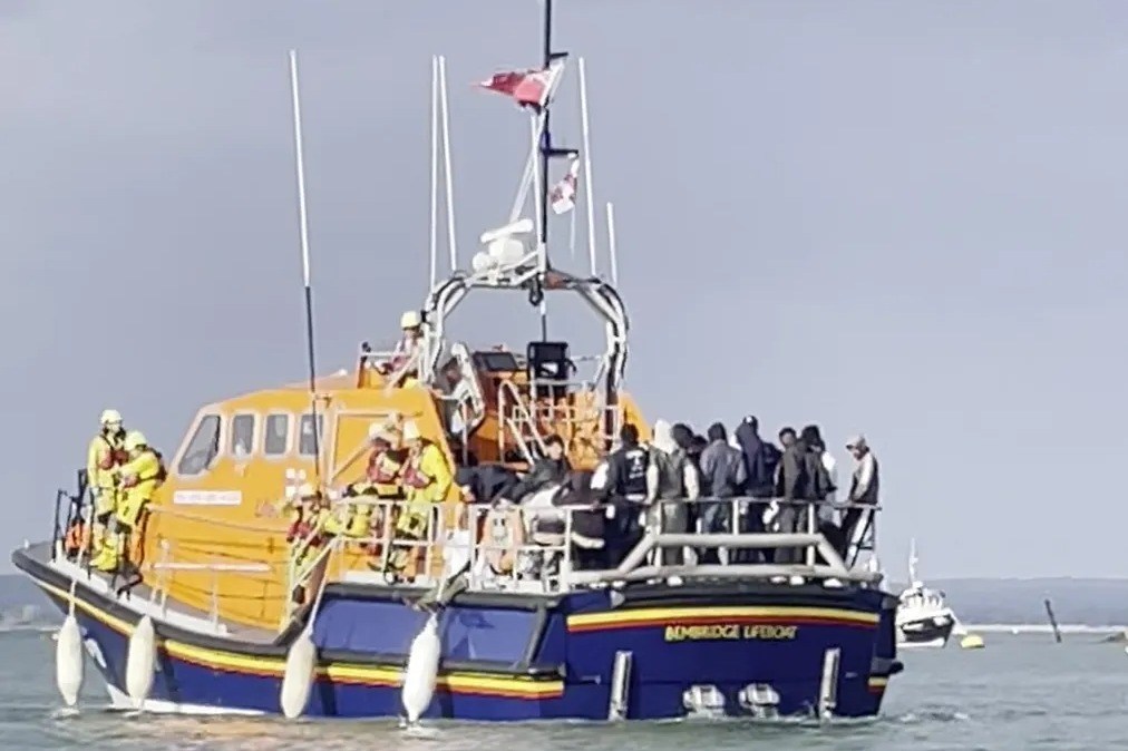 Coastguard boat with 140 migrants was denied entry to TWO ports & warned of legal action before landing in Portsmouth