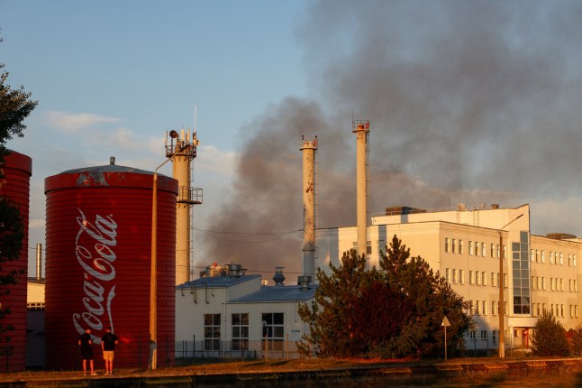 Coca-Cola factory struck by Russian Shahed drones in ‘clear signal to America’