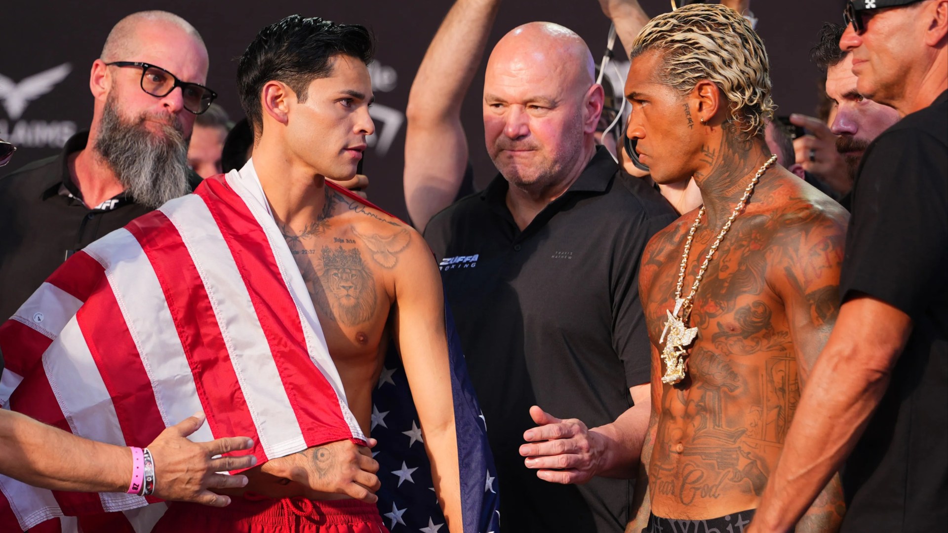 Conor Benn STOPPED by Ryan Garcia in TWO ROUNDS as Brit’s bid to welterweight title and emulate iconic dad crumbles
