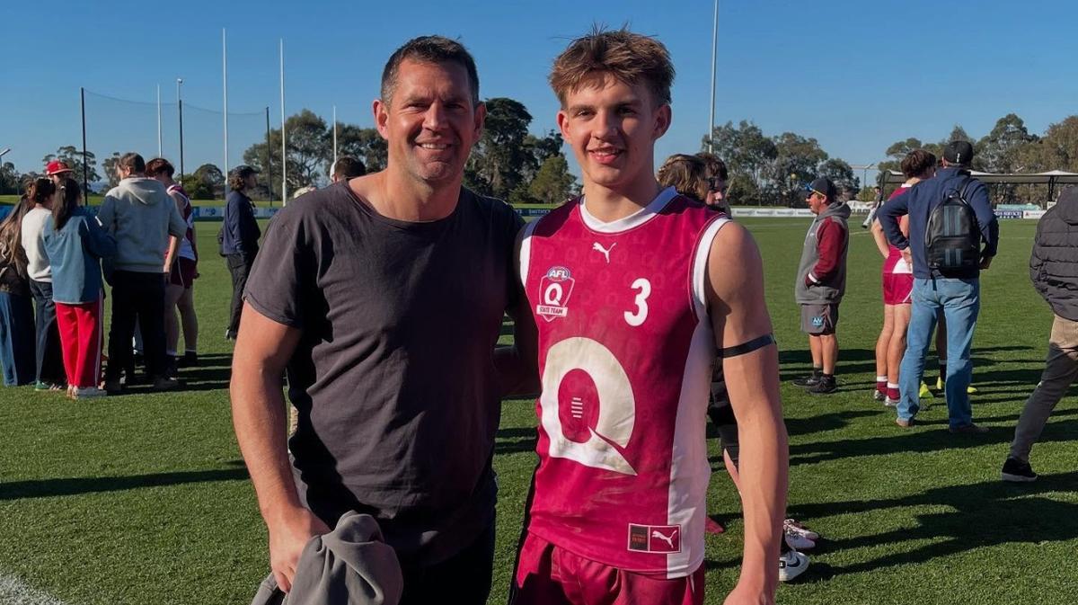 Cooper Hodge, son of Luke Hodge, chooses Hawthorn over Brisbane ahead of AFL draft