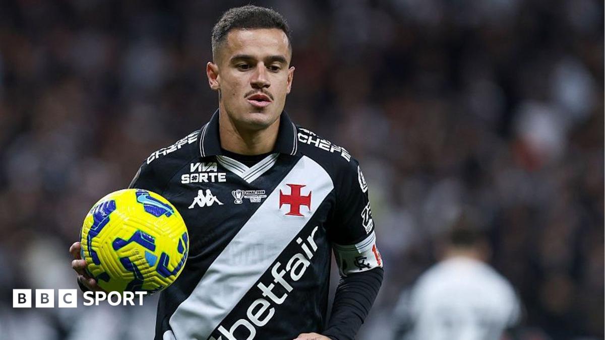 Coutinho joins Neymar at Santos for rest of season