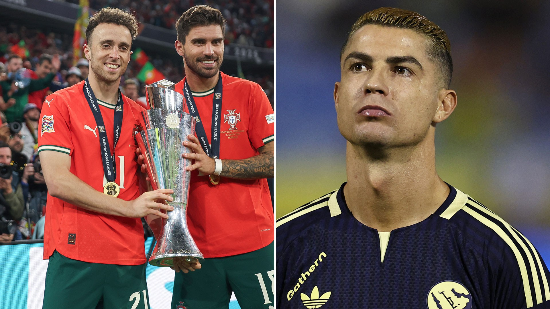 Cristiano Ronaldo demands lifetime bans for Saudi fans behind sick Diogo Jota chants directed towards Ruben Neves