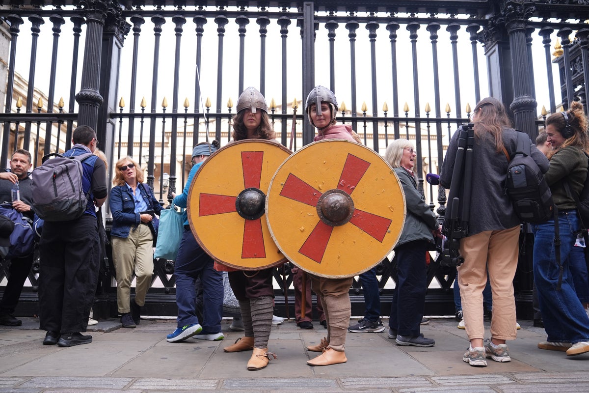 Crowds flock to see Bayeux Tapestry on show at British Museum for first time