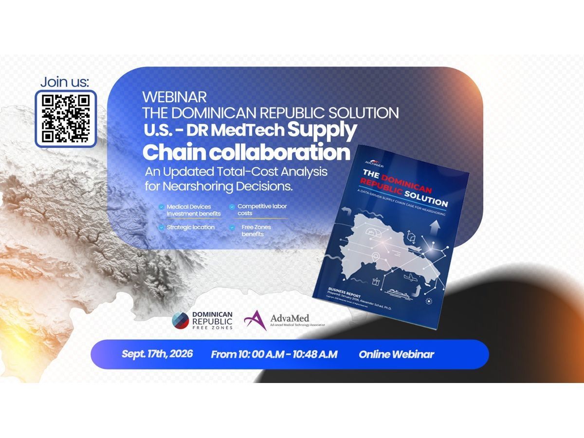DRFREEZONES to Host ‘The Dominican Republic Solution’ Webinar on Sept. 17