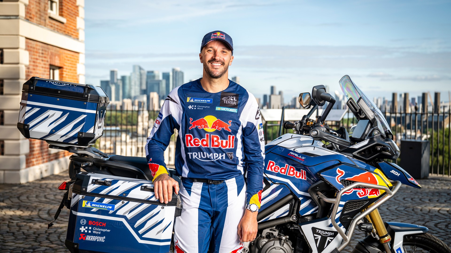 Dakar Rally champ Sam Sunderland to race around world in under 20 days just months after breaking back in horror fall
