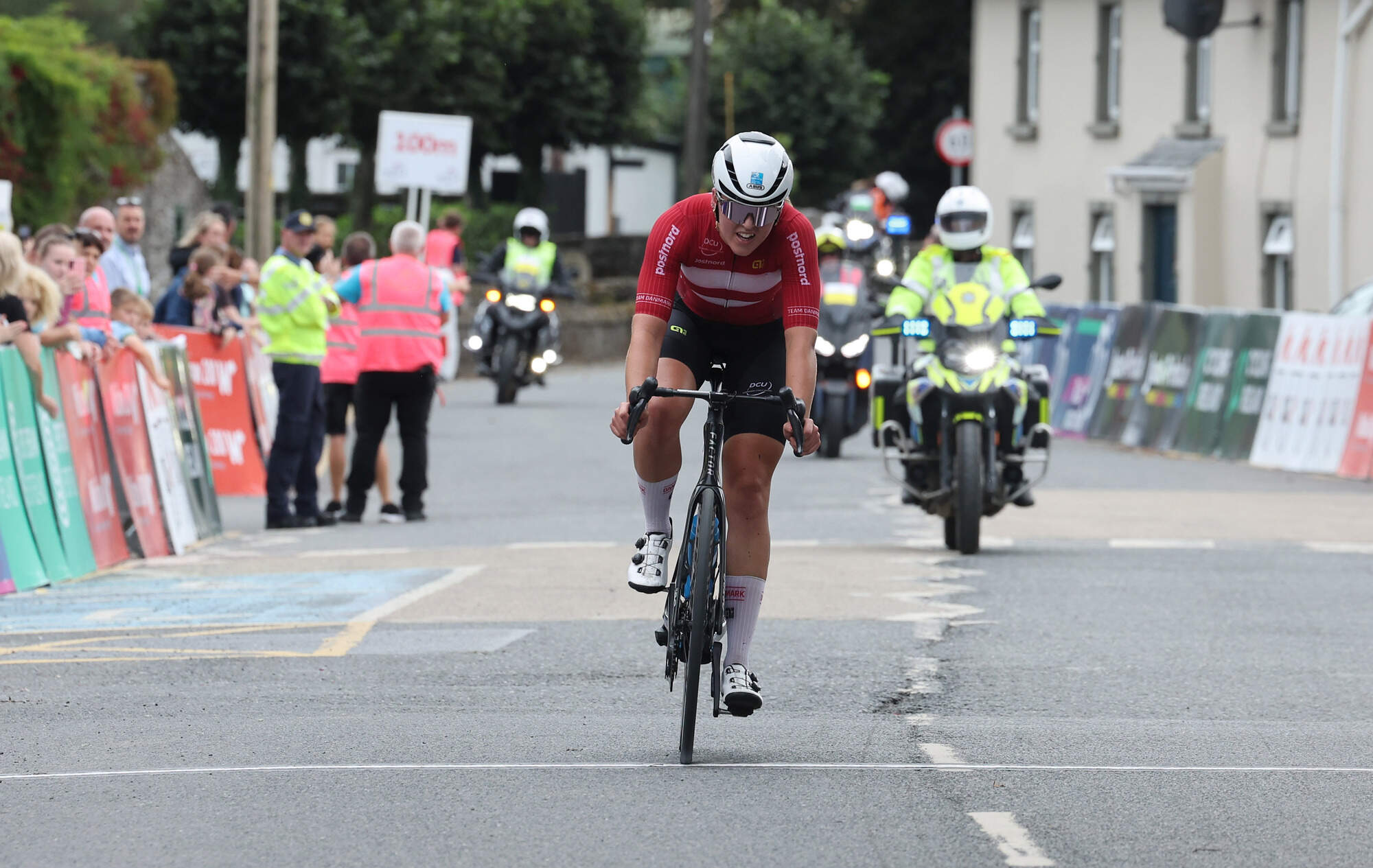 Dane Alma Rasmussen pulls off 30km solo escape to win opening stage of Rás na mBan in Kilkenny