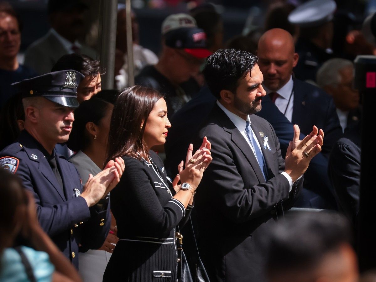David Kaufman: Zohran Mamdani giggles during 9/11 memorial