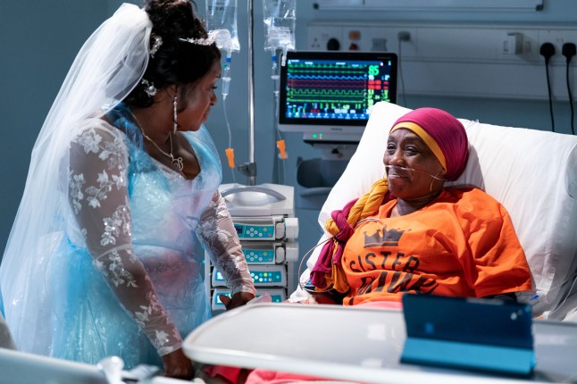 Denise gets massive news in EastEnders on an already life-changing day