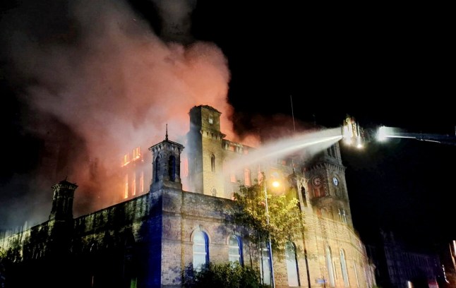 Devastating blaze tears through historic mill featured in Peaky Blinders and Downton Abbey