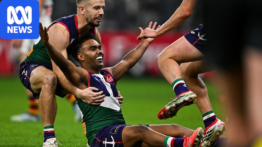 Dockers goalsneak Dudley reflects on improbable AFL rise